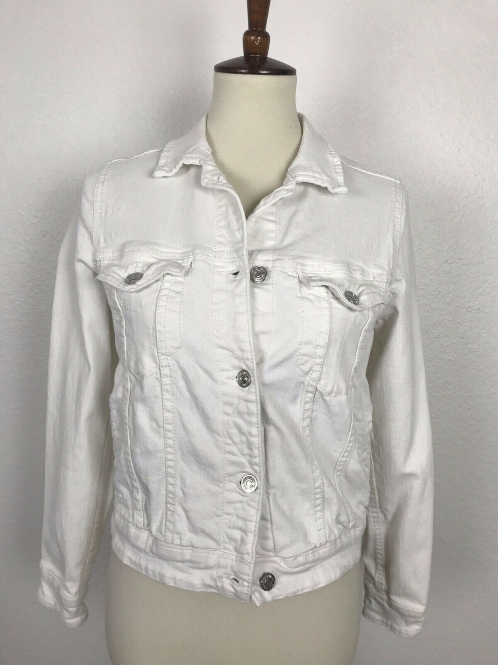 Mango Basics Stretch Denim Jean Jacket